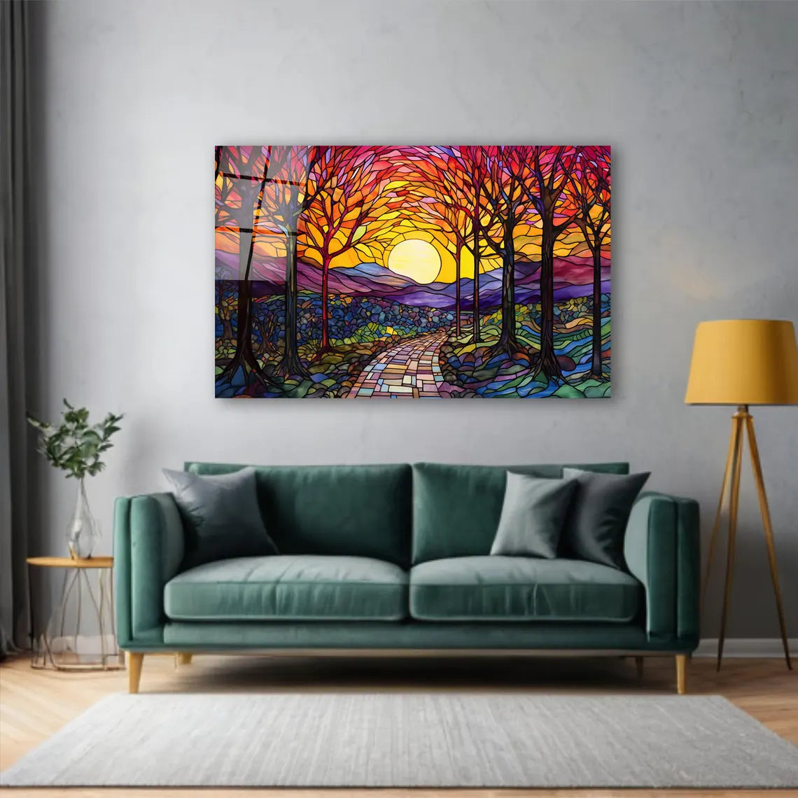 Картина от стъкло